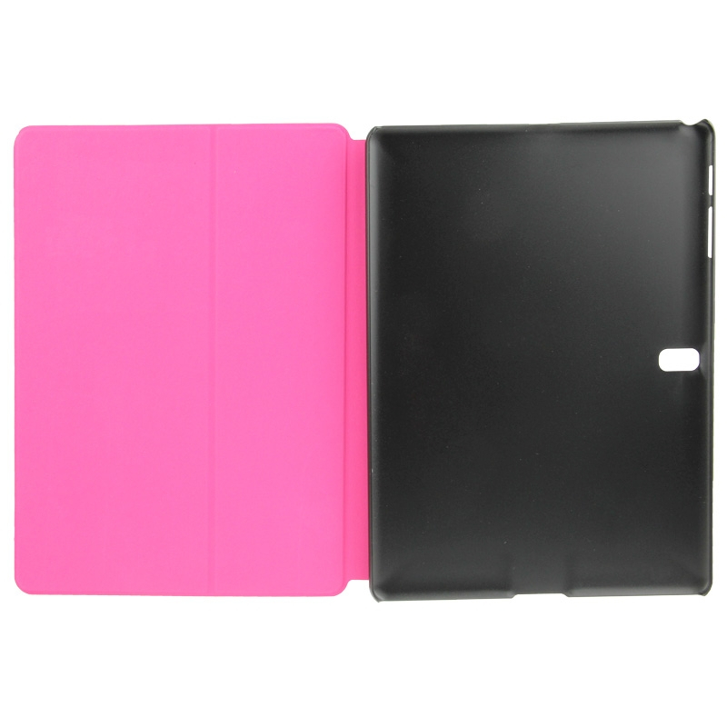 Samsung Galaxy Tab S (SM-T800) 10.5- Mattapintainen nahkakotelo (Magenta)