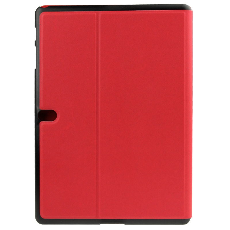 Samsung Galaxy Tab S (SM-T800) 10.5- Mattapintainen nahkakotelo (punainen)