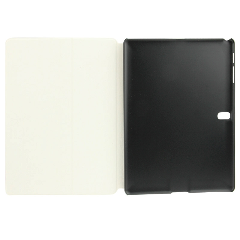 Samsung Galaxy Tab S (SM-T800) 10.5- Mattapintainen nahkakotelo  (valkoinen)