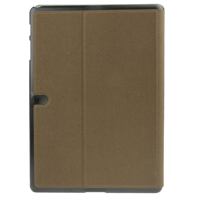 Samsung Galaxy Tab S (SM-T800) 10.5- Mattapintainen nahkakotelo (Ruskea)