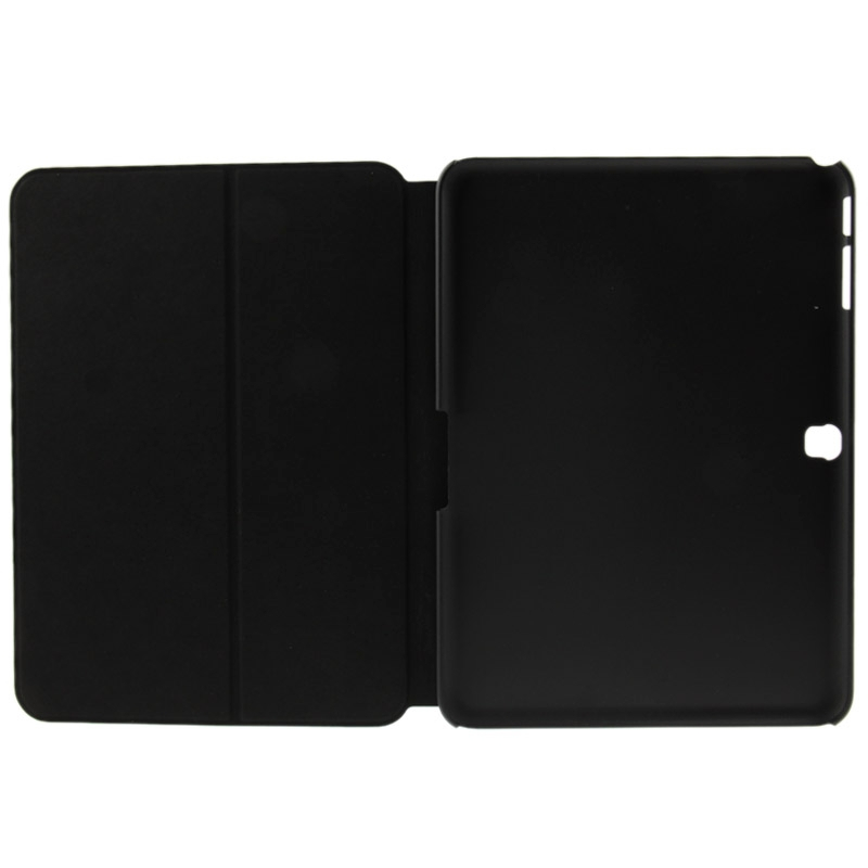 Samsung Galaxy Tab 4 (SM-T530) 10.1- Mattapintainen nahkakotelo (Musta)