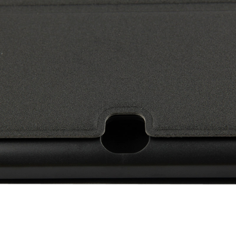 Samsung Galaxy Tab 4 (SM-T530) 10.1- Mattapintainen nahkakotelo (Musta)