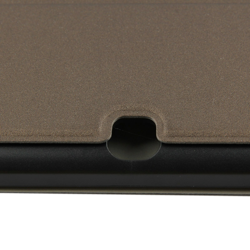 Samsung Galaxy Tab 4 (SM-T530) 10.1- Mattapintainen nahkakotelo (Coffee)