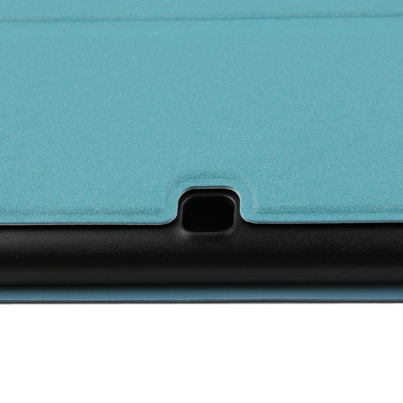 Samsung Galaxy Tab 4 (SM-T530) 10.1- Mattapintainen nahkakotelo (Sininen)