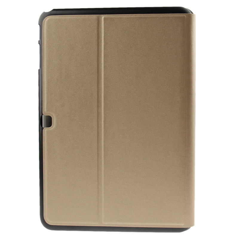 Samsung Galaxy Tab 4 (SM-T530) 10.1- Mattapintainen nahkakotelo (Golden)