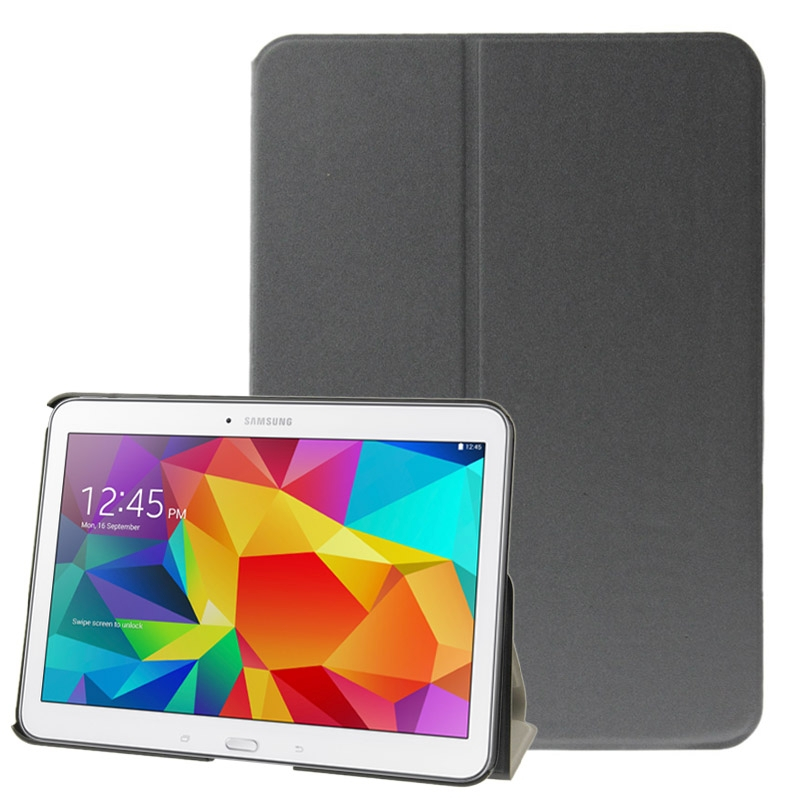 Samsung Galaxy Tab 4 10.1 SM-T530 Android 4.4 suojakotelo - harmaa