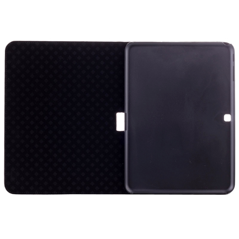 Samsung Galaxy Tab 4 (SM-T530) 10.1- Krokotiilikuvioinen nahkainen suojakotelo(Valkoinen)