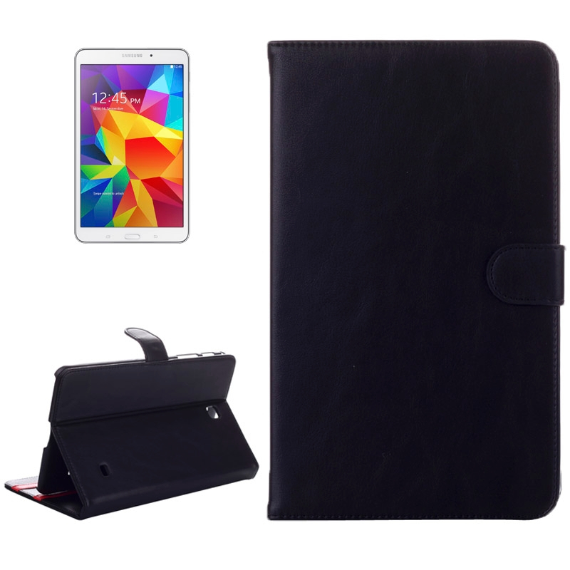 Horizontal Flip Leather Case with Holder for Samsung Galaxy Tab 4 8.0 / T330 (Black)