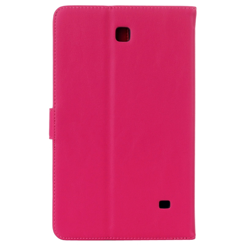 Samsung Galaxy Tab 4 (SM-T330) 8.0- Flip nahkainen suojakotelo (Magenta)