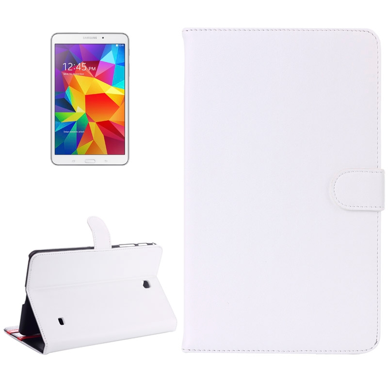 Horizontal Flip Leather Case with Holder for Samsung Galaxy Tab 4 8.0 / T330 (White)