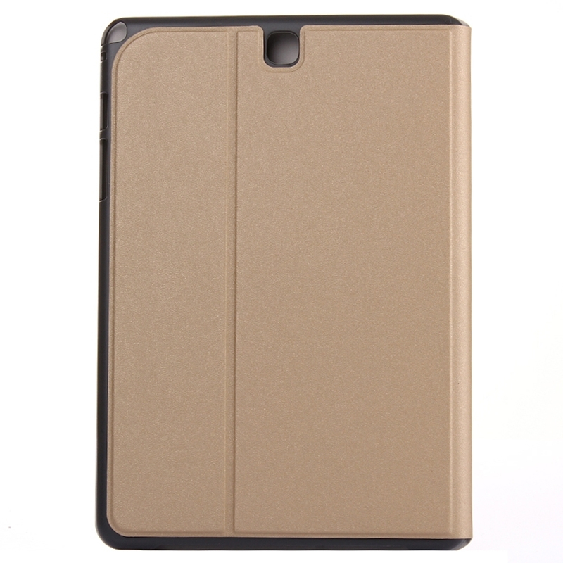Samsung Galaxy Tab A  -Mattapintainen nahkakotelo, Gold