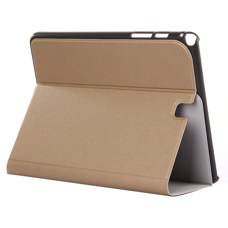 Samsung Galaxy Tab A  -Mattapintainen nahkakotelo, Gold