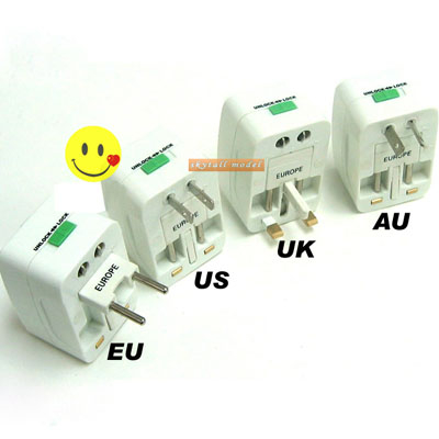 Matka Virta-adapteri US EU AU