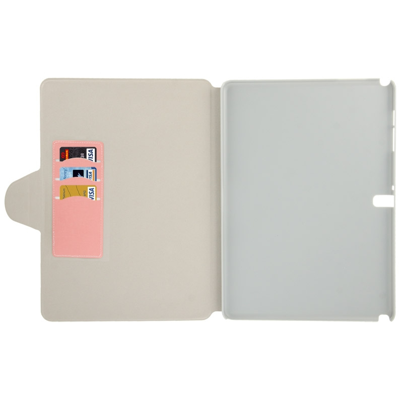 Oracle Samsung Galaxy Note Pro 12.2 (SM-P900) -nahkainen suojakotelo luottokorttipaikalla