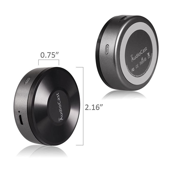 Audiocast Langaton musiikin suoratoistolaite WiFi-verkolla