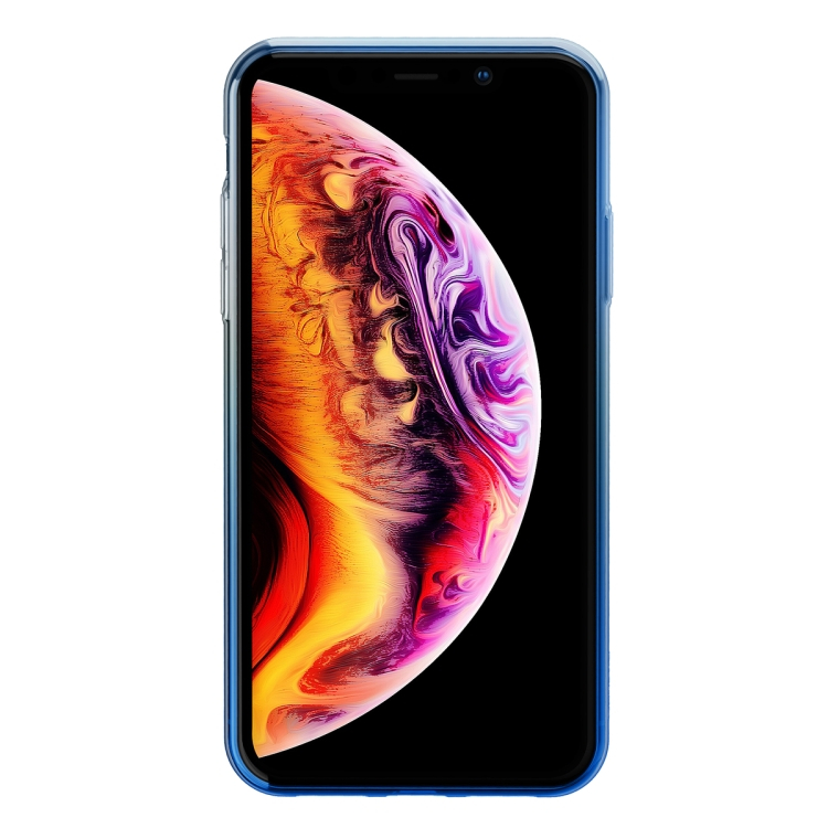 iPhone XS kaksivärinen suojakuori (Sininen)