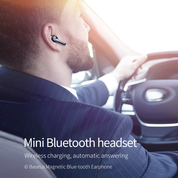 Magneettisesti lataava Bluetooth-kuuloke