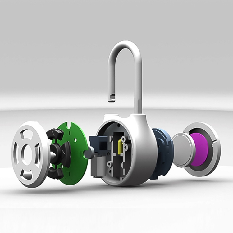 Matkatavaroiden lukko Bluetooth-salasanalla, avaus iOS / Android