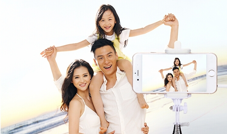 Selfiekeppi kameralle / puhelimelle