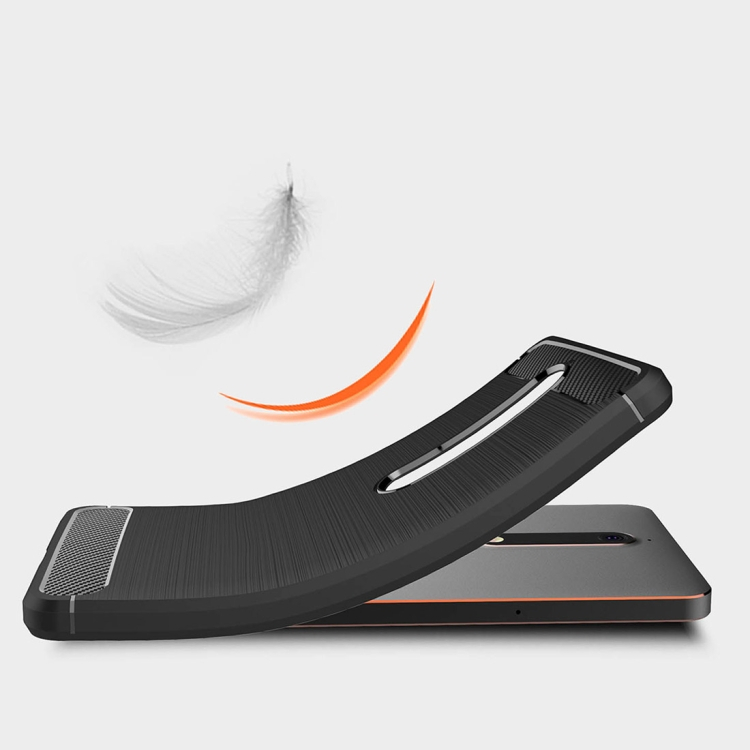 Nokia 6 (2018)/ 6.1 hiilikuitu suojakuori, musta