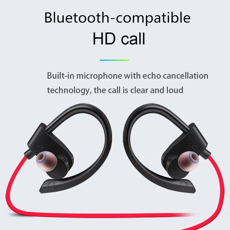 S13 Urheiluheadset, Bluetooth (Musta)