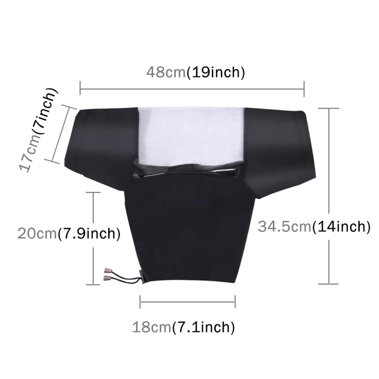 Vedenkestävä sadesuoja DSLR / SLR kameralle