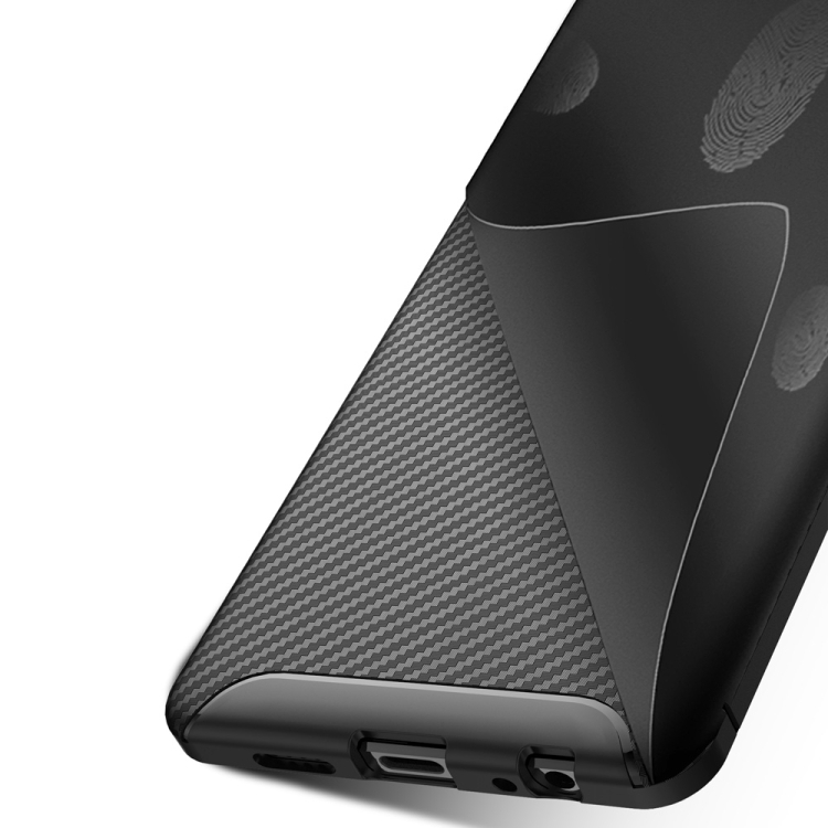 Huawei P30 hiilikuitu suojakuori (sininen)