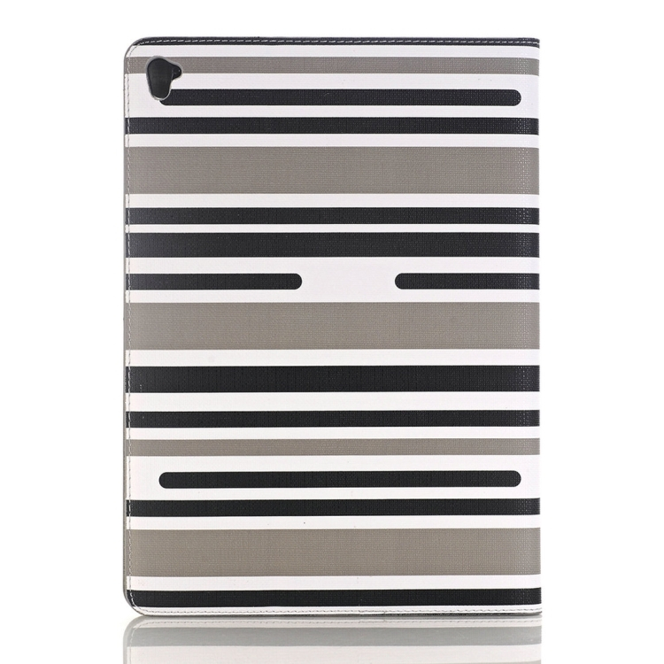 iPad Pro 9.7” vaakatasoon käännettävä nahkakotelo korttipaikoilla ja lompakolla (Harmaa)