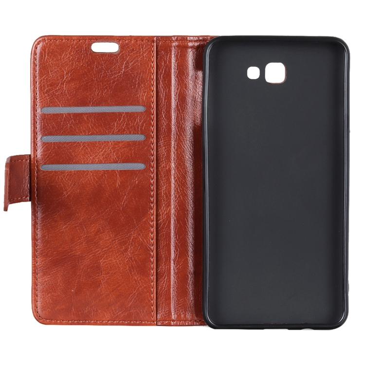 Samsung Galaxy J4+ nahkainen kotelo (Ruskea)