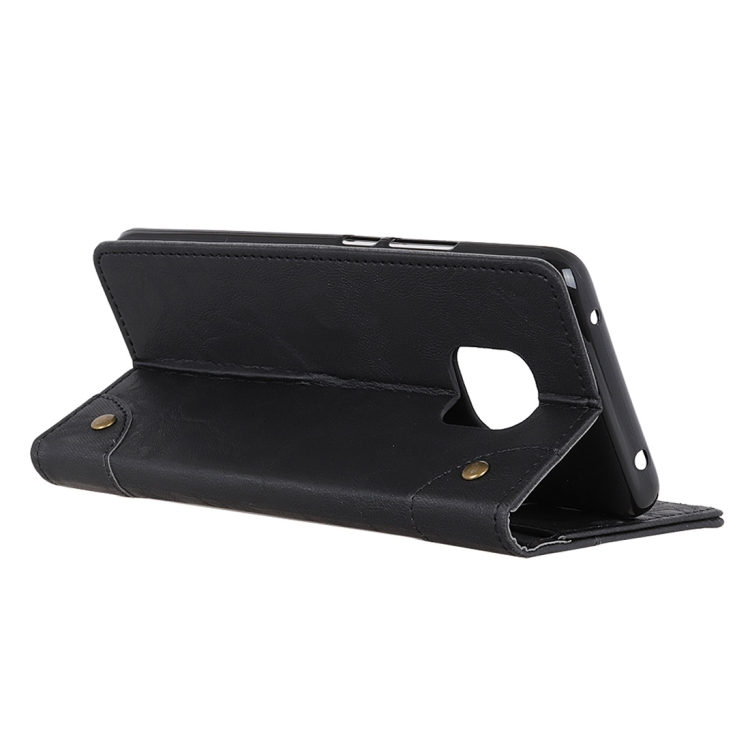 Huawei Mate 20 Pro nahkainen kotelo (Musta)