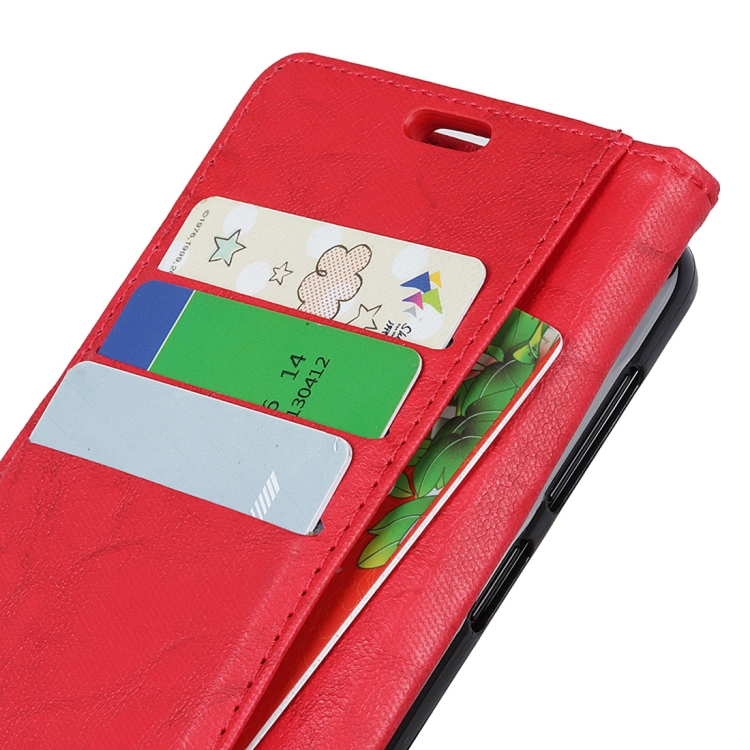 Huawei Mate 20 Pro nahkainen kotelo (Punainen)