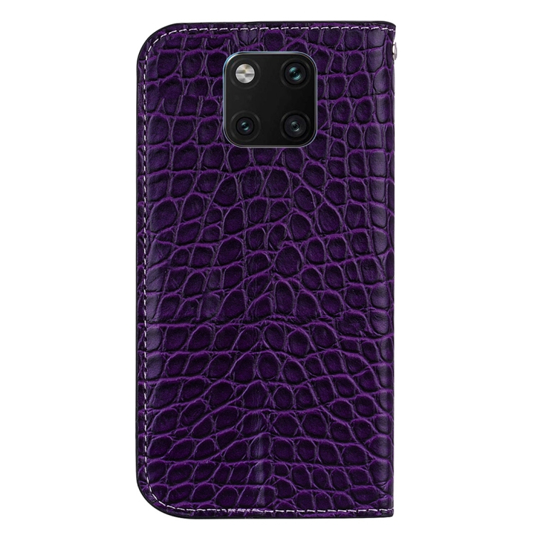 Huawei Mate 20 Pro nahkainen kotelo (violetti)