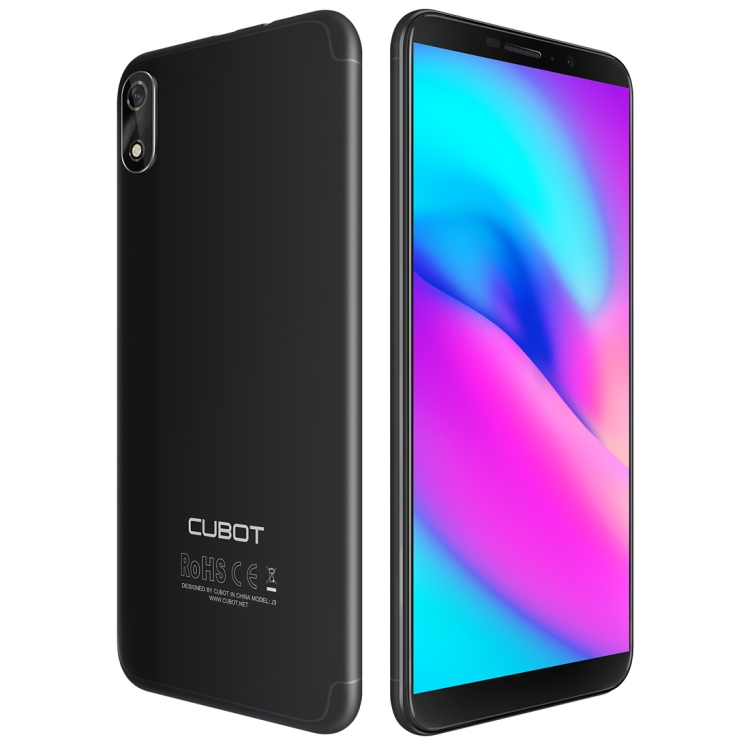 Cubot J3 1Gt + 16 Gt, 3G, Dual-SIM (Musta)