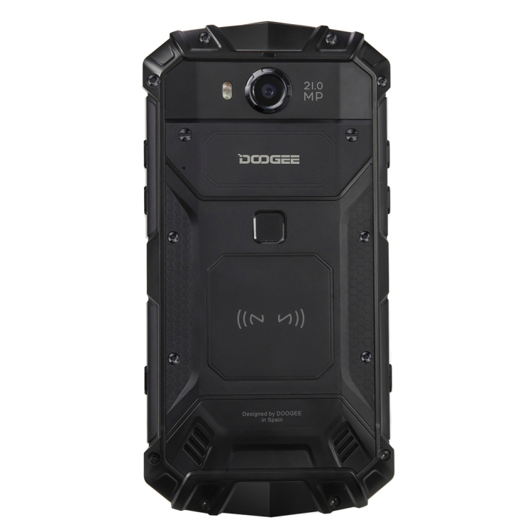 DOOGEE S60 6Gt+64Gt kestävä 5580mAh 5.2” 4G-puhelin (Musta)