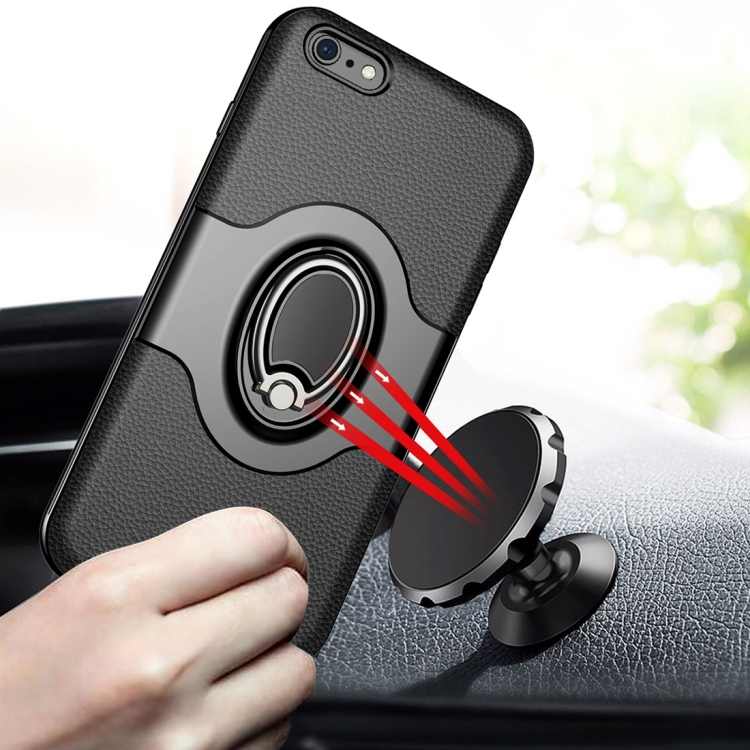 iPhone 6 Plus / 6s Plus suojakotelo (Musta)