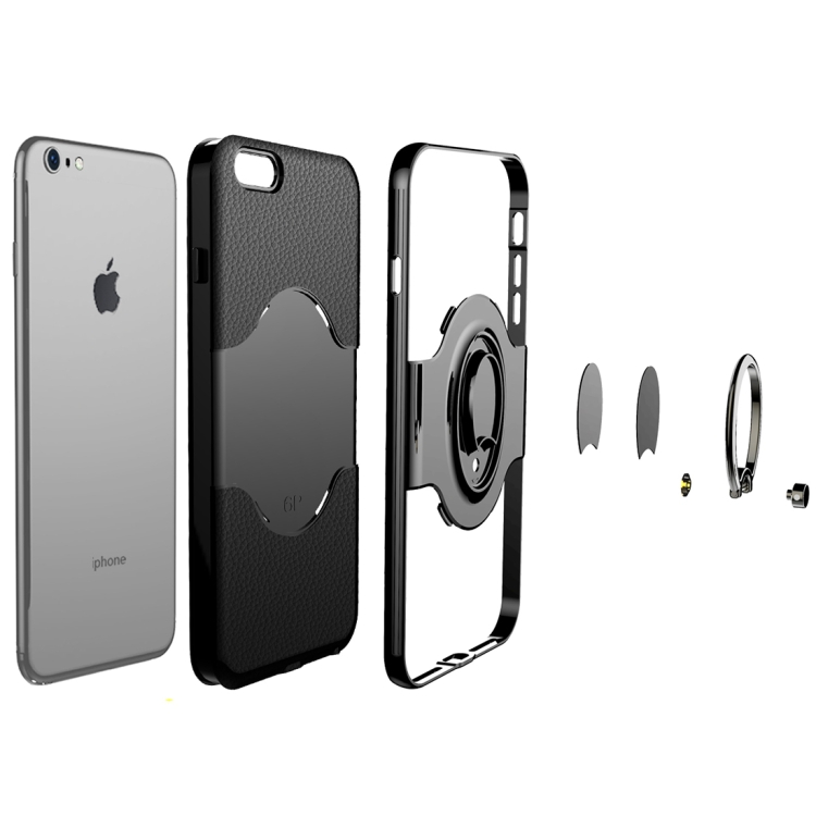 iPhone 6 Plus / 6s Plus suojakotelo (Musta)