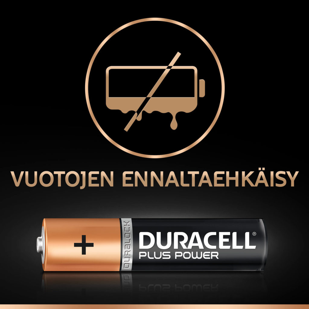 Duracell Plus Power paristot AAA, 12 kpl