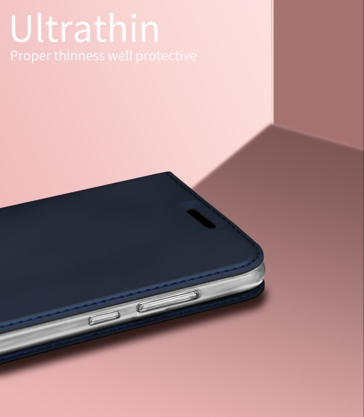 Huawei Honor 8X nahkainen suojakotelo (Kulta)