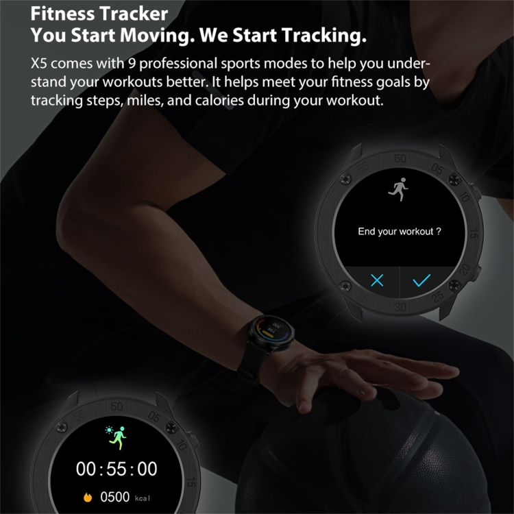 Bluetooth 5.0 Smart Watch