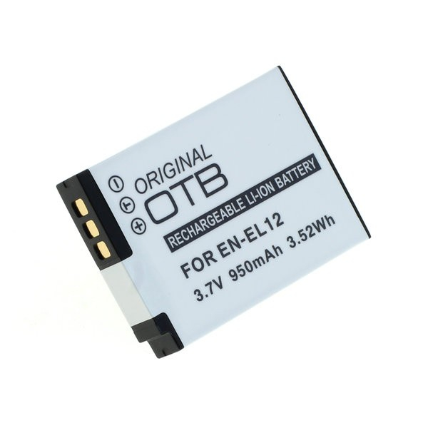 Nikon EN-EL12 yhteensopiva akku