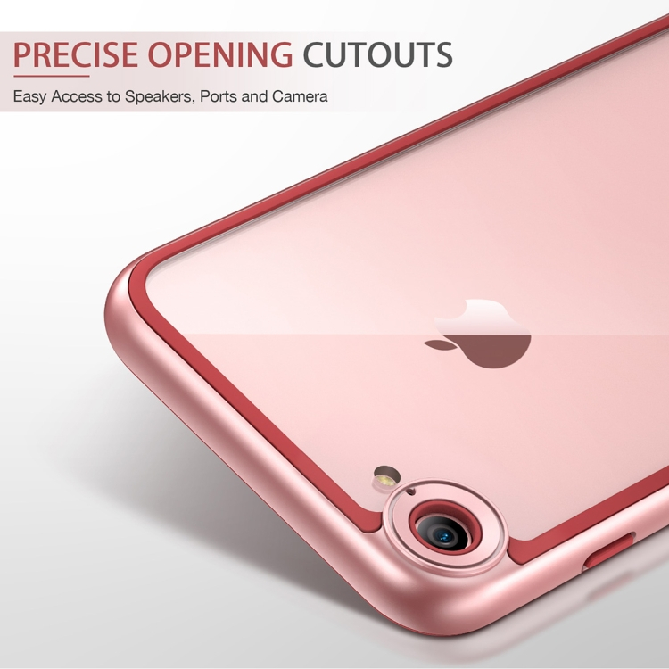 iPhone 8 / 7 TPU-suojakotelo (Ruusukulta)