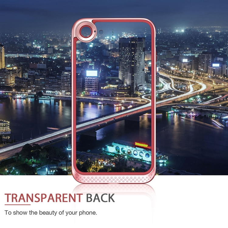 iPhone 8 / 7 TPU-suojakotelo (Ruusukulta)