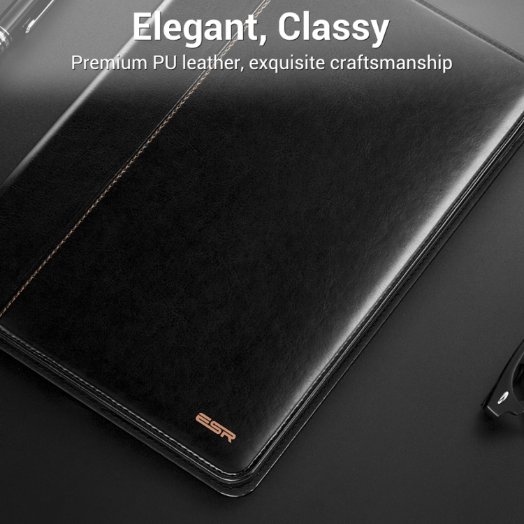 iPad Pro 10.5 tuumaa nahkakotelo (musta)