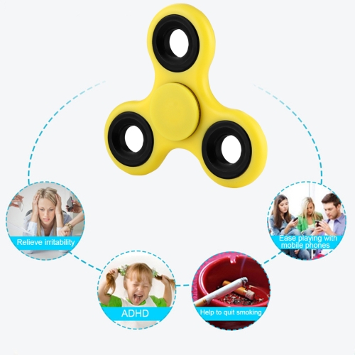 Finger Spinner, sormihyrrä, keltainen