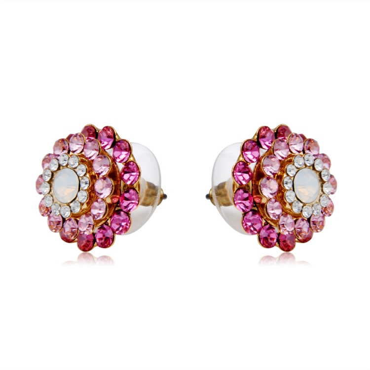 Muodikkaat korvakorut kukkakuviolla 