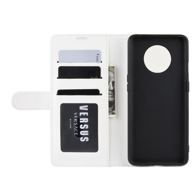 OnePlus 7T nahkainen kotelo, valkoinen