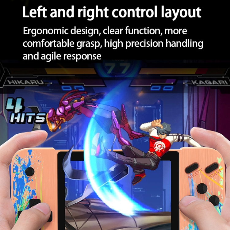 Pelikonsoli, sisäänrakennettu 800 peliä