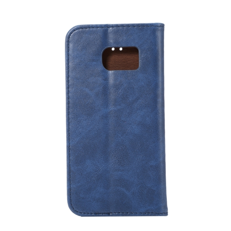 Nahkainen suojakotelo Samsung Galaxy S7, sininen