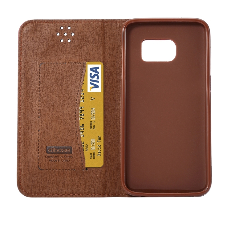 Nahkainen suojakotelo Samsung Galaxy S7, sininen