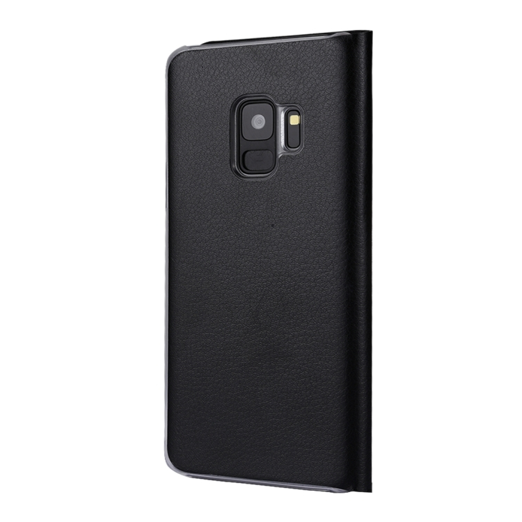 Samsung Galaxy S9 nahkakotelo (musta)